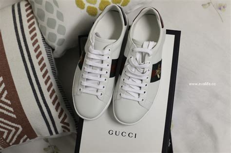 gucci ace 鞋 開 箱|【精品鞋開箱】Gucci Ace 蜜蜂鞋穿搭分享，如何挑尺 .